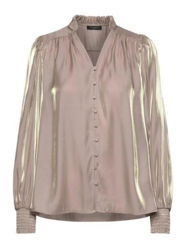 Bruuns Bazaar Kassianibbharrietta Shirt Beige