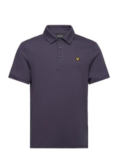 Lyle & Scott Interlock Polo Shirt Marinblå