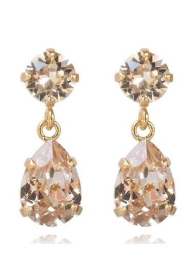 Caroline Svedbom Mini Drop Earrings Gold Guld